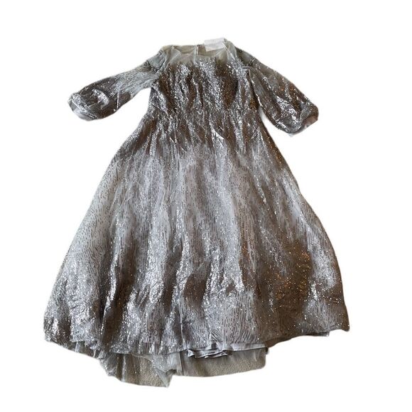 Mac Duggal 20307 Bishop Sleeve Sequin Dress Size 22 - Picture 4 of 13